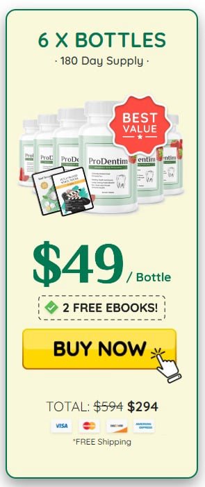 Prodentim bottle 6